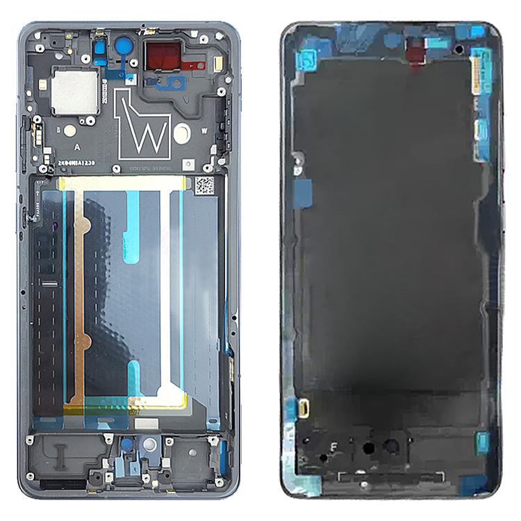 For OnePlus Ace 5 Pro PKR110 Middle Frame Bezel Plate (Black) - Frame Bezel Plate by buy2fix | Online Shopping UK | buy2fix