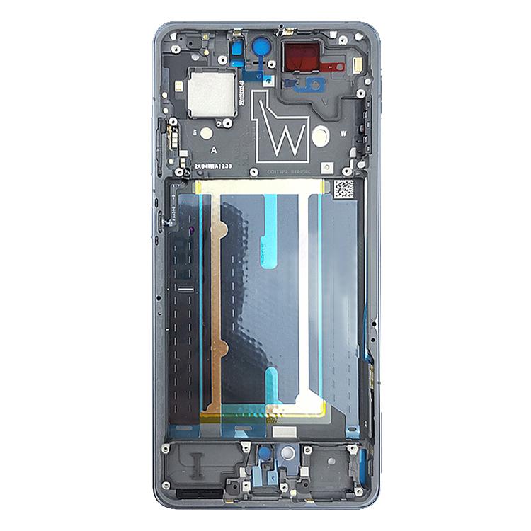 For OnePlus Ace 5 Pro PKR110 Middle Frame Bezel Plate (Black) - Frame Bezel Plate by buy2fix | Online Shopping UK | buy2fix