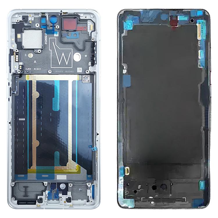 For OnePlus Ace 5 Pro PKR110 Middle Frame Bezel Plate (White) - Frame Bezel Plate by buy2fix | Online Shopping UK | buy2fix