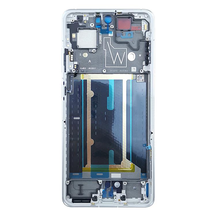 For OnePlus Ace 5 Pro PKR110 Middle Frame Bezel Plate (White) - Frame Bezel Plate by buy2fix | Online Shopping UK | buy2fix