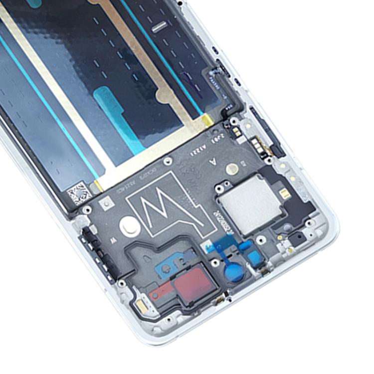 For OnePlus Ace 5 Pro PKR110 Middle Frame Bezel Plate (White) - Frame Bezel Plate by buy2fix | Online Shopping UK | buy2fix