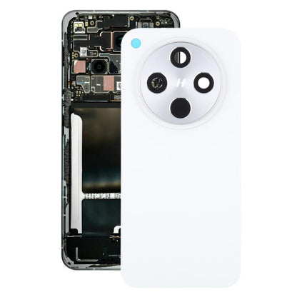 For OPPO Find X8 CPH2651 Original Back Cover with Camera Lens Cover(White) - Back Cover by buy2fix | Online Shopping UK | buy2fix