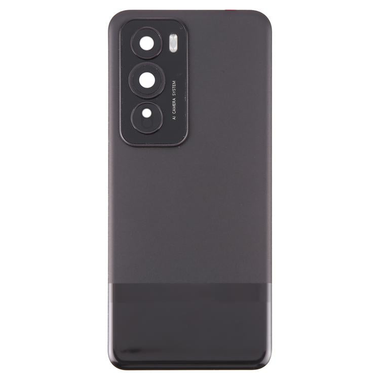 For OPPO Reno12 Pro 5G CPH2629 Original Back Cover with Camera Lens Cover(Brown) - Back Cover by buy2fix | Online Shopping UK | buy2fix