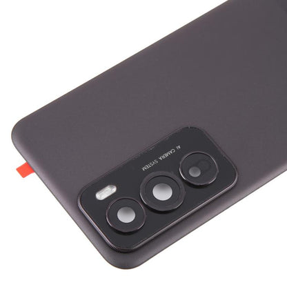 For OPPO Reno12 Pro 5G CPH2629 Original Back Cover with Camera Lens Cover(Brown) - Back Cover by buy2fix | Online Shopping UK | buy2fix