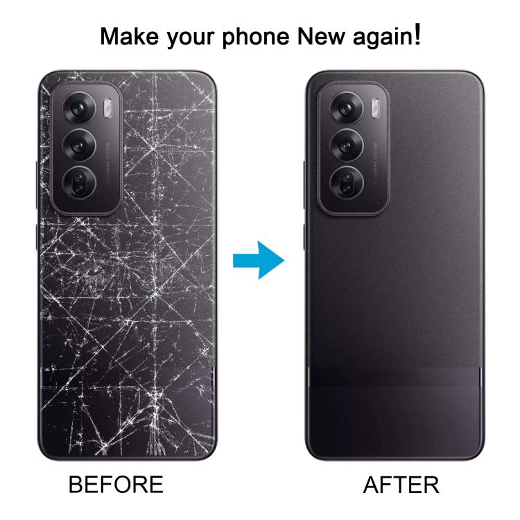 For OPPO Reno12 Pro 5G CPH2629 Original Back Cover with Camera Lens Cover(Brown) - Back Cover by buy2fix | Online Shopping UK | buy2fix