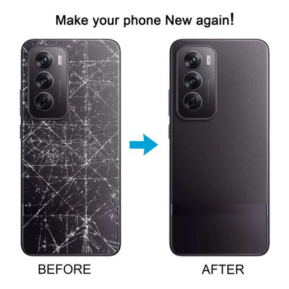 For OPPO Reno12 Pro 5G CPH2629 Original Back Cover with Camera Lens Cover(Brown) - Back Cover by buy2fix | Online Shopping UK | buy2fix