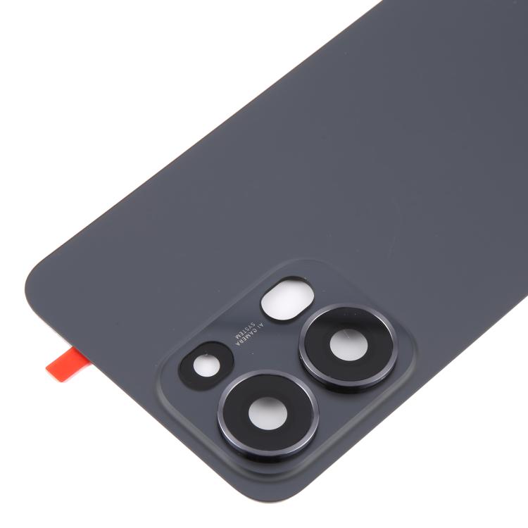 For OPPO Reno13 Pro 5G CPH2697 Original Back Cover with Camera Lens Cover(Black) - Back Cover by buy2fix | Online Shopping UK | buy2fix