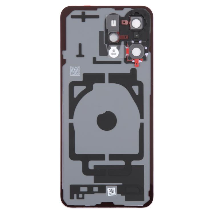 For OPPO Reno14 Pro Original Back Cover with Camera Lens Cover(Pink) - Back Cover by buy2fix | Online Shopping UK | buy2fix