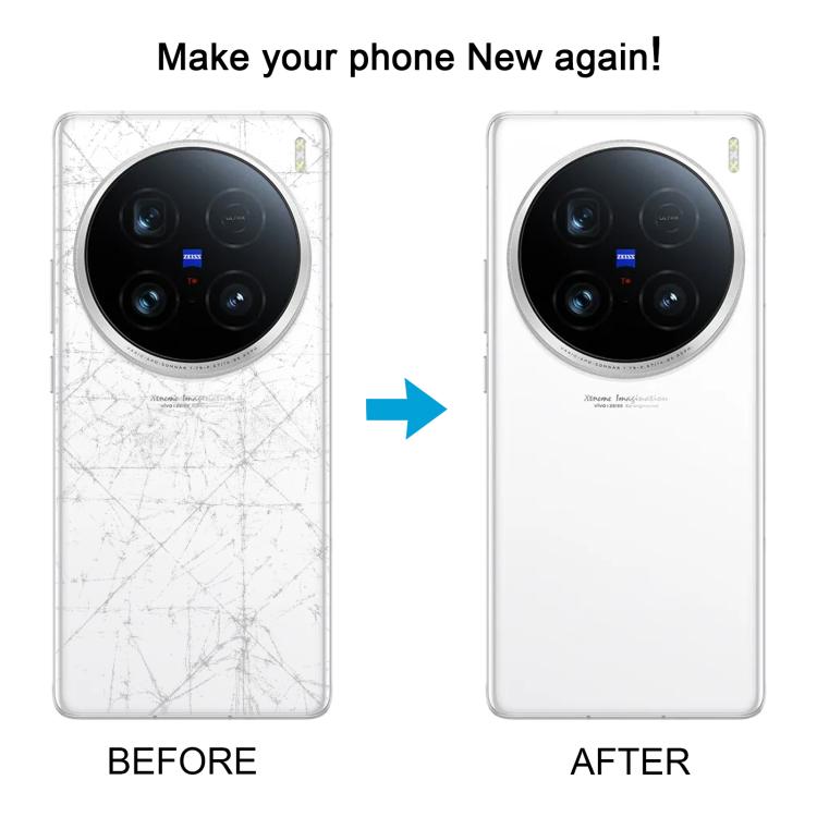 For vivo X100 Ultra 5G V2366GA V2366HA Original Back Cover with Camera Lens Cover(Titanium) - Back Cover by buy2fix | Online Shopping UK | buy2fix