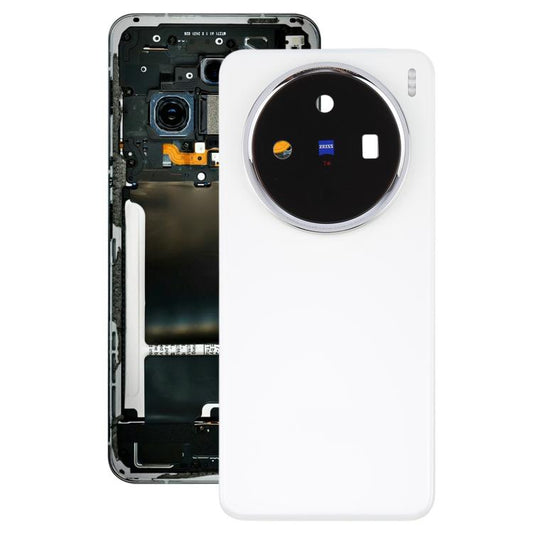 For vivo X200 5G V2415A V2405A V2415 Original Back Cover with Camera Lens Cover(White) - Back Cover by buy2fix | Online Shopping UK | buy2fix