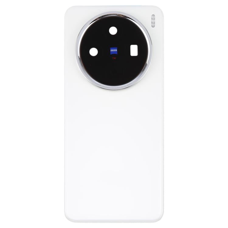 For vivo X200 5G V2415A V2405A V2415 Original Back Cover with Camera Lens Cover(White) - Back Cover by buy2fix | Online Shopping UK | buy2fix