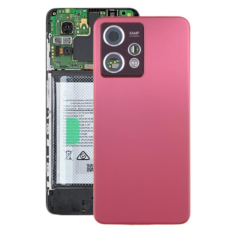 For HMD Crest Max Original Back Cover with Camera Frame(Red) - Others by buy2fix | Online Shopping UK | buy2fix