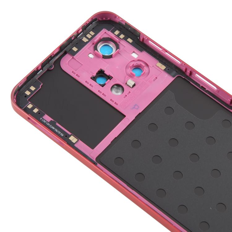 For HMD Crest Max Original Back Cover with Camera Frame(Red) - Others by buy2fix | Online Shopping UK | buy2fix