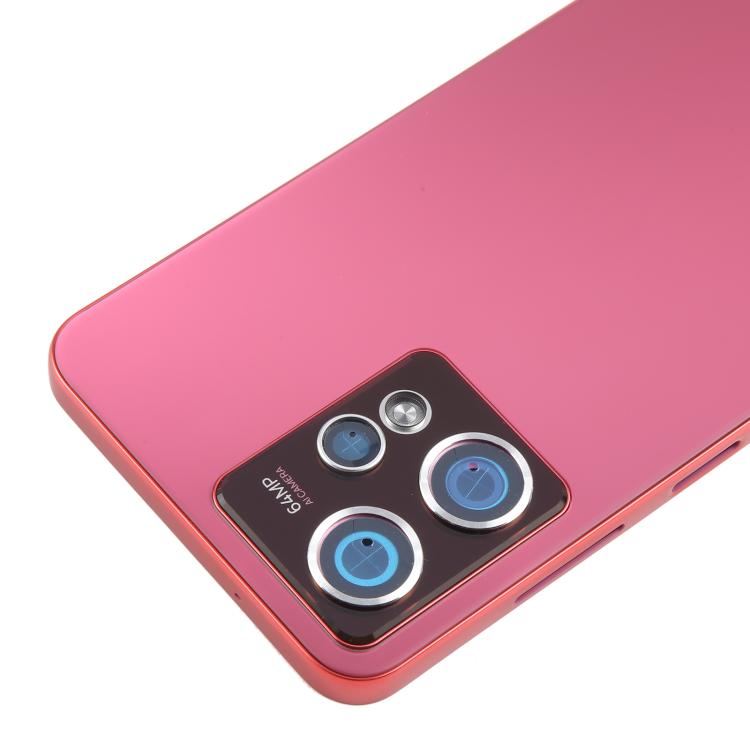 For HMD Crest Max Original Back Cover with Camera Frame(Red) - Others by buy2fix | Online Shopping UK | buy2fix