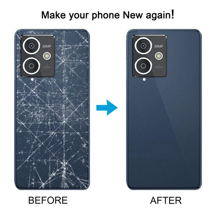 For HMD Crest Original Back Cover with Camera Frame(Blue) - Others by buy2fix | Online Shopping UK | buy2fix