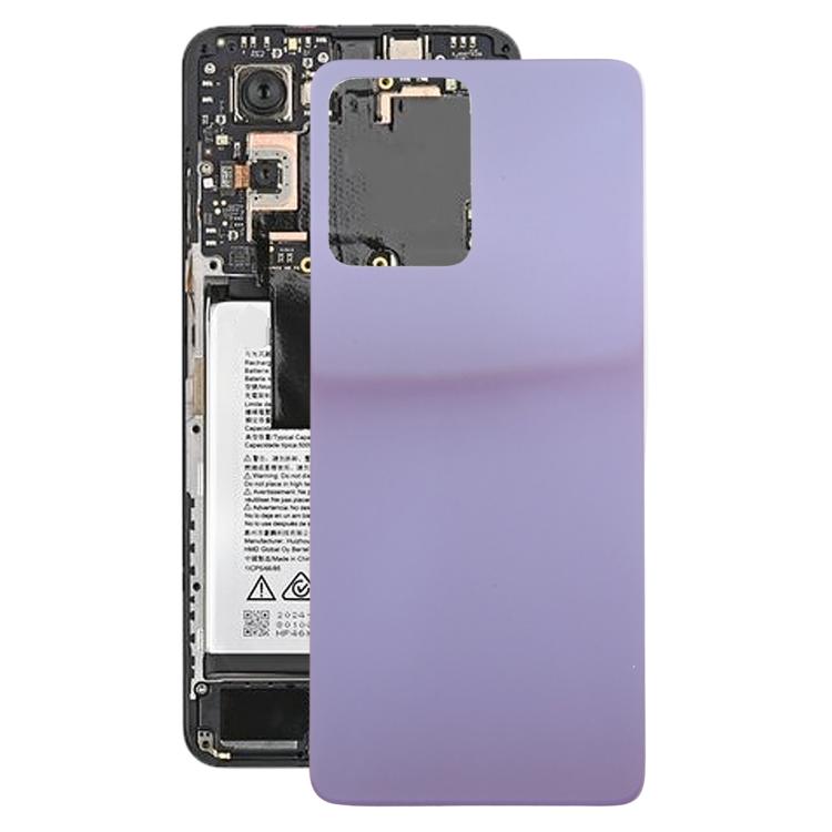 For HMD Pulse Pro Original Back Cover(Purple) - Others by buy2fix | Online Shopping UK | buy2fix