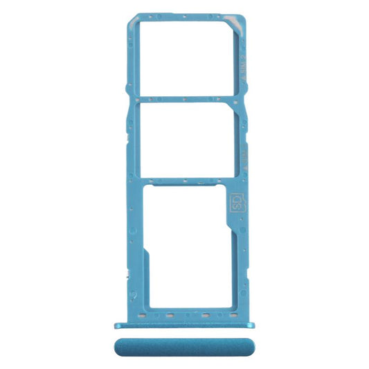 For Nokia 5.3 Original SIM Card Tray + SIM Card Tray + Micro SD Card Tray (Blue) - Card Tray by buy2fix | Online Shopping UK | buy2fix