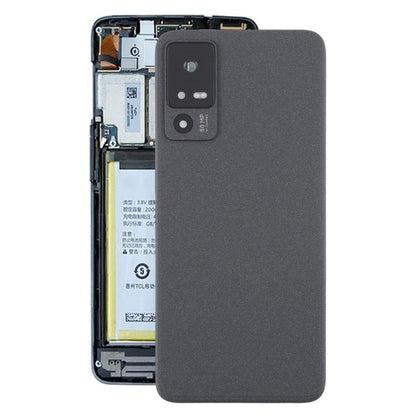 For TCL 40 XE 5G Original Back Cover(Matte Black) - For TCL by buy2fix | Online Shopping UK | buy2fix