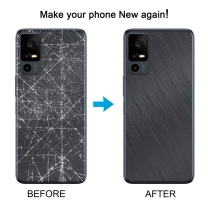 For TCL 40 XE 5G Original Back Cover(Matte Black) - For TCL by buy2fix | Online Shopping UK | buy2fix