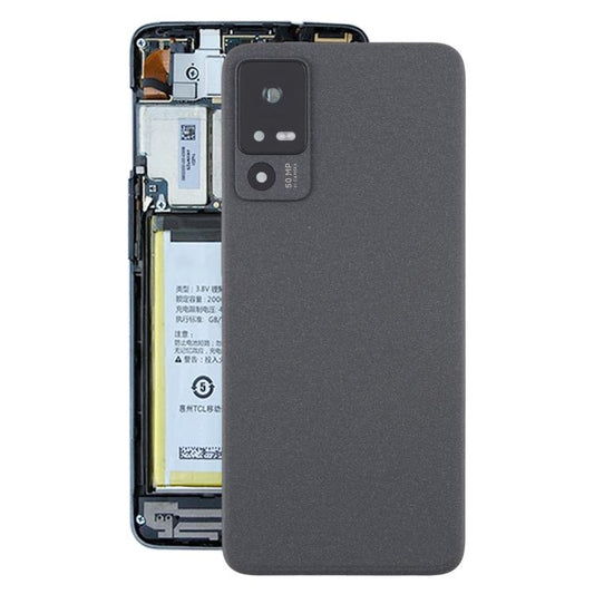 For TCL 40 R T771K Original Back Cover(Matte Black) - For TCL by buy2fix | Online Shopping UK | buy2fix