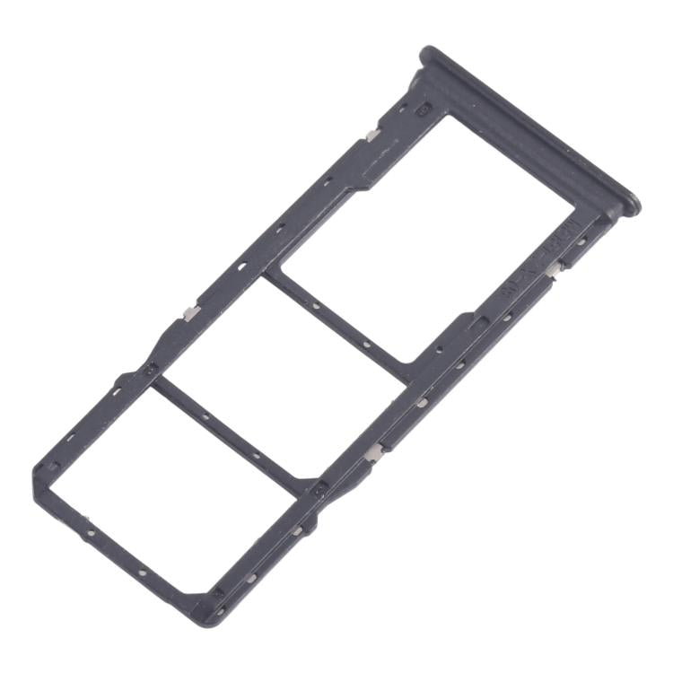 For Xiaomi Poco C75 10pcs SIM Card Tray + SIM Card Tray + Micro SD Card Tray (Black) - Card Tray by buy2fix | Online Shopping UK | buy2fix
