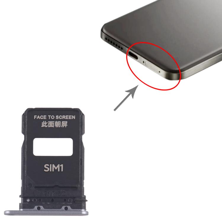 For Xiaomi 15 Pro 10pcs SIM Card Tray + SIM Card Tray (Silver) - Card Tray by buy2fix | Online Shopping UK | buy2fix