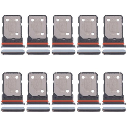 For Xiaomi Redmi A3 Pro 10pcs SIM Card Tray + SIM Card Tray (Blue) - Card Tray by buy2fix | Online Shopping UK | buy2fix