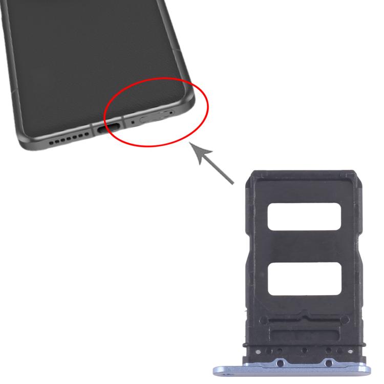 For Xiaomi 14 Ultra 10pcs SIM Card Tray + SIM Card Tray (Blue) - Card Tray by buy2fix | Online Shopping UK | buy2fix