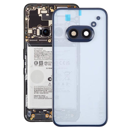 For Nothing Phone 2a Plus Original Transparent Back Cover with Camera Lens Cover(Blue) - For Nothing by buy2fix | Online Shopping UK | buy2fix