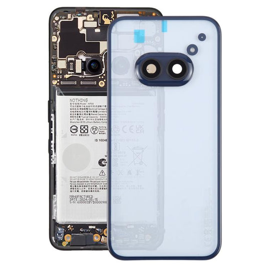 For Nothing Phone 2a Plus Original Transparent Back Cover with Camera Lens Cover(Blue) - For Nothing by buy2fix | Online Shopping UK | buy2fix