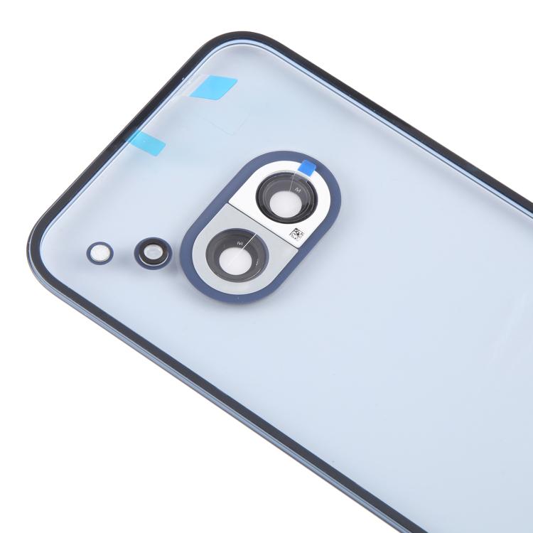 For Nothing Phone 2a Plus Original Transparent Back Cover with Camera Lens Cover(Blue) - For Nothing by buy2fix | Online Shopping UK | buy2fix