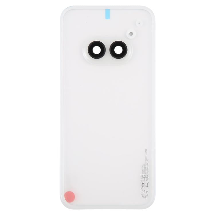 For Nothing Phone 2a Plus Original Transparent Back Cover with Camera Lens Cover(White) - For Nothing by buy2fix | Online Shopping UK | buy2fix