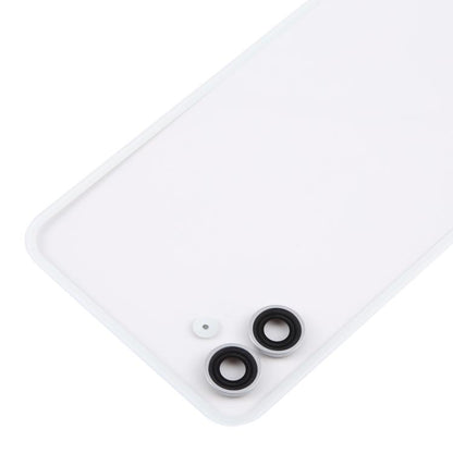 For Nothing Phone 1 Original Transparent Back Cover with Camera Lens Cover(White) - For Nothing by buy2fix | Online Shopping UK | buy2fix