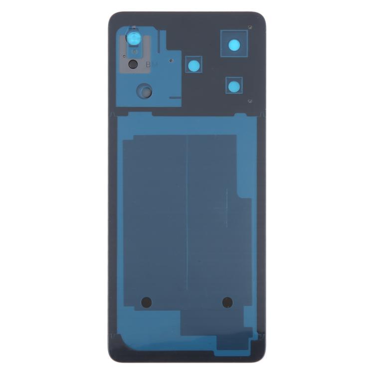 For ZTE Blade A76 4G Plastic Back Cover with Camera Lens Cover(Black) - Back Cover by buy2fix | Online Shopping UK | buy2fix