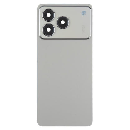 For ZTE Blade A76 4G Plastic Back Cover with Camera Lens Cover(Gray) - Back Cover by buy2fix | Online Shopping UK | buy2fix