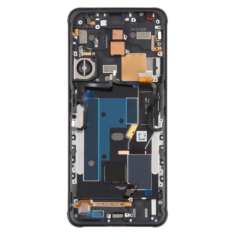 For ZTE nubia RedMagic 6s Pro NX669S Original LCD Screen Digitizer Full Assembly with Frame (Black) - For ZTE by buy2fix | Online Shopping UK | buy2fix