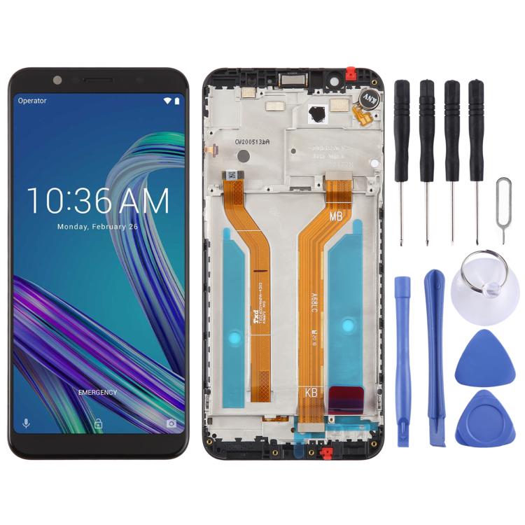 For Asus ZenFone Max Pro M1 ZB601KL ZB602KL Original LCD Screen Digitizer Full Assembly with Frame (Black) - LCD Screen by buy2fix | Online Shopping UK | buy2fix