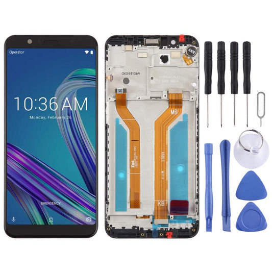 For Asus ZenFone Max Pro M1 ZB601KL ZB602KL Original LCD Screen Digitizer Full Assembly with Frame (Black) - LCD Screen by buy2fix | Online Shopping UK | buy2fix
