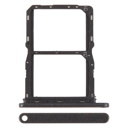 For ZTE Blade A75 5G Z2357N SIM Card Tray + SIM Card Tray (Black)