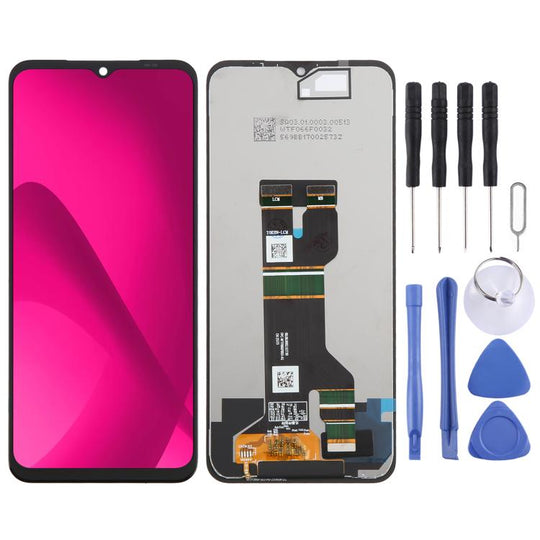 For T-Mobile REVVL 8 LCD Screen with Digitizer Full Assembly