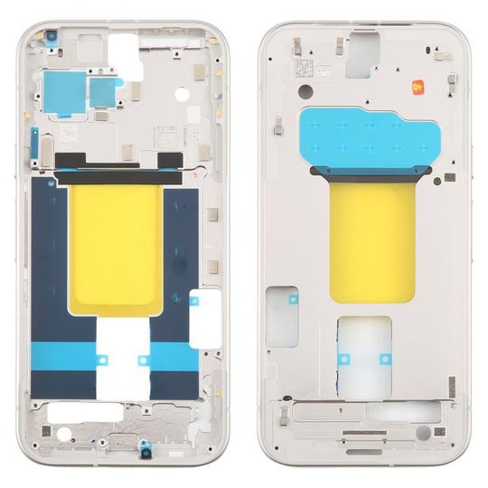 For Google Pixel 9a Original Middle Frame Bezel Plate (Silver)
