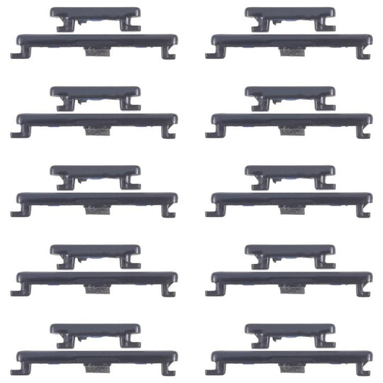 For Honor 100 10pairs Original Power Button and Volume Control Button (Black)