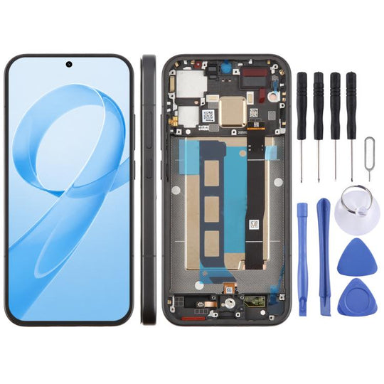 For Redmi K90 Original LCD Screen Digitizer Full Assembly with Frame (Black)