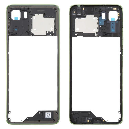 For Motorola Moto G06 Original Middle Frame Bezel Plate (Green)