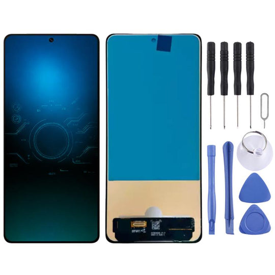 For Asus ROG Phone 8 / Phone 8 Pro AI2401 AI2401_A AI2401_D TFT LCD Screen With Digitizer Full Assembly, Not Supporting Fingerprint Identification (Black)