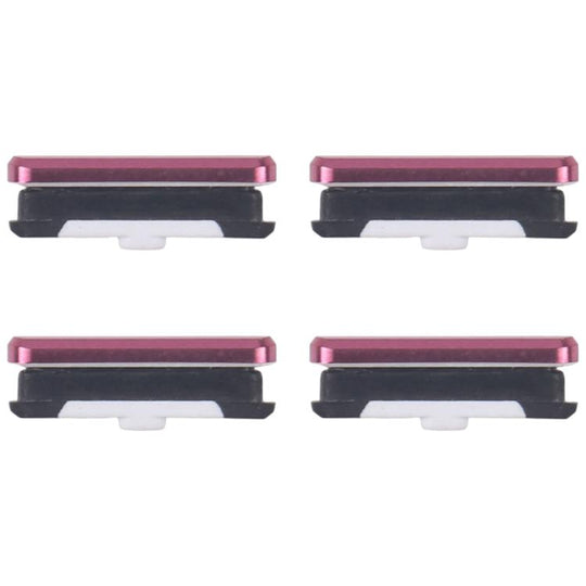 For LG G8 ThinQ / G8X ThinQ 1set Original Power Button + Volume Control Button (Red)