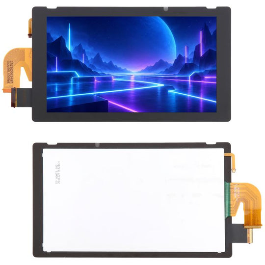 For Nintendo Switch 2018 HAC-001 V1 Short Battery Version LCD Screen with Digitizer Full Assembly (Black)