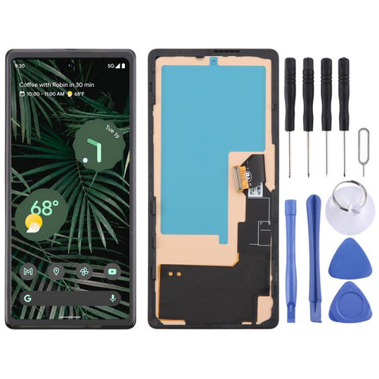 For Google Pixel 6a TFT LCD Screen with Digitizer Full Assembly (Black)
