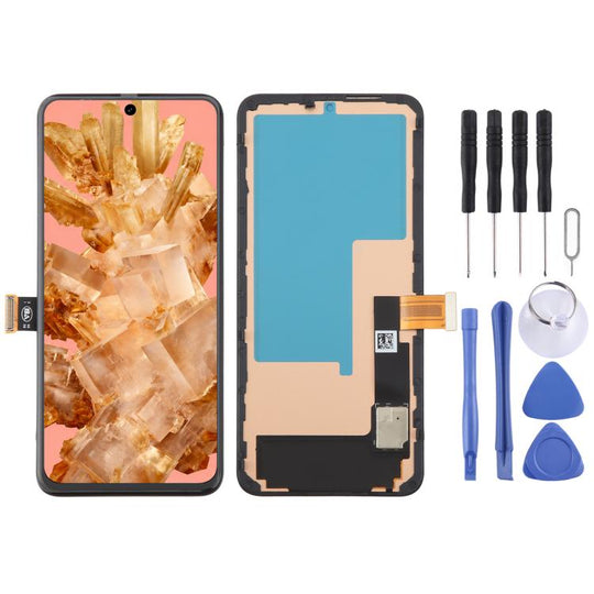 For Google Pixel 8 TFT LCD Screen with Digitizer Full Assembly (Black)