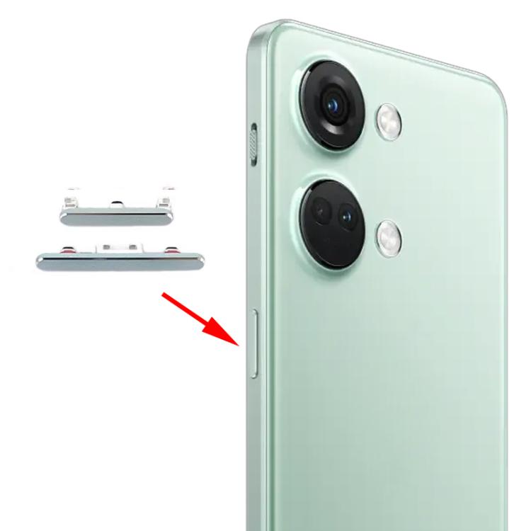 For OnePlus Ace 2V PHK110 Power Button and Volume Control Button (Green) - Home key & Side Key by buy2fix | Online Shopping UK | buy2fix